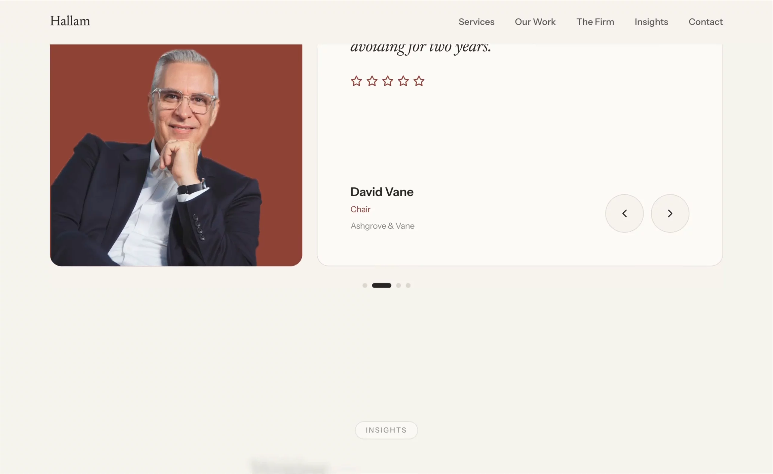 Most consulting sites try to look impressive. This one tries to look trustworthy.Hallam, a @Framer template for boutique advisory firms. Work in progress. ✨