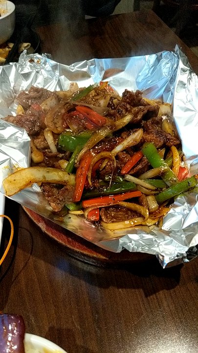 Wang Ji Restaurant Cafe - Black pepper steak sizzling hot plate - Cantonese Near Me - Richmond, British Columbia