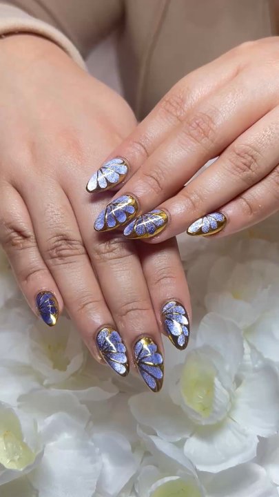 Amore Nail Spa - Cat eye nails - Nail Salons Near Me - Columbia, Maryland