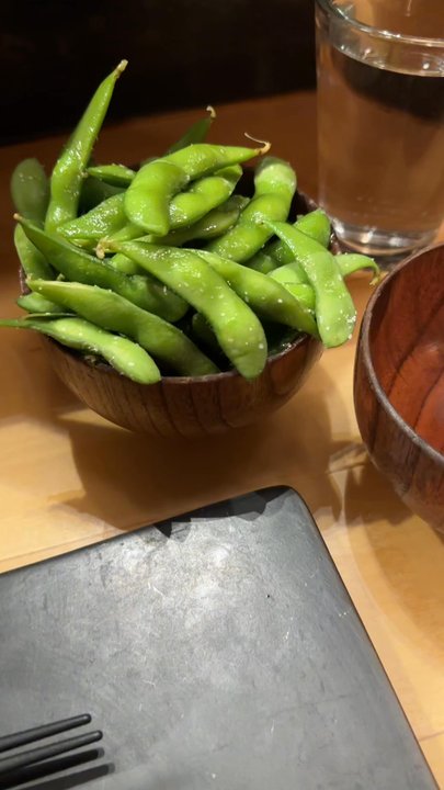 Hooked Sushi - Edamame and assorted nigiri from our omakase - Seafood Near Me - Bozeman, Montana