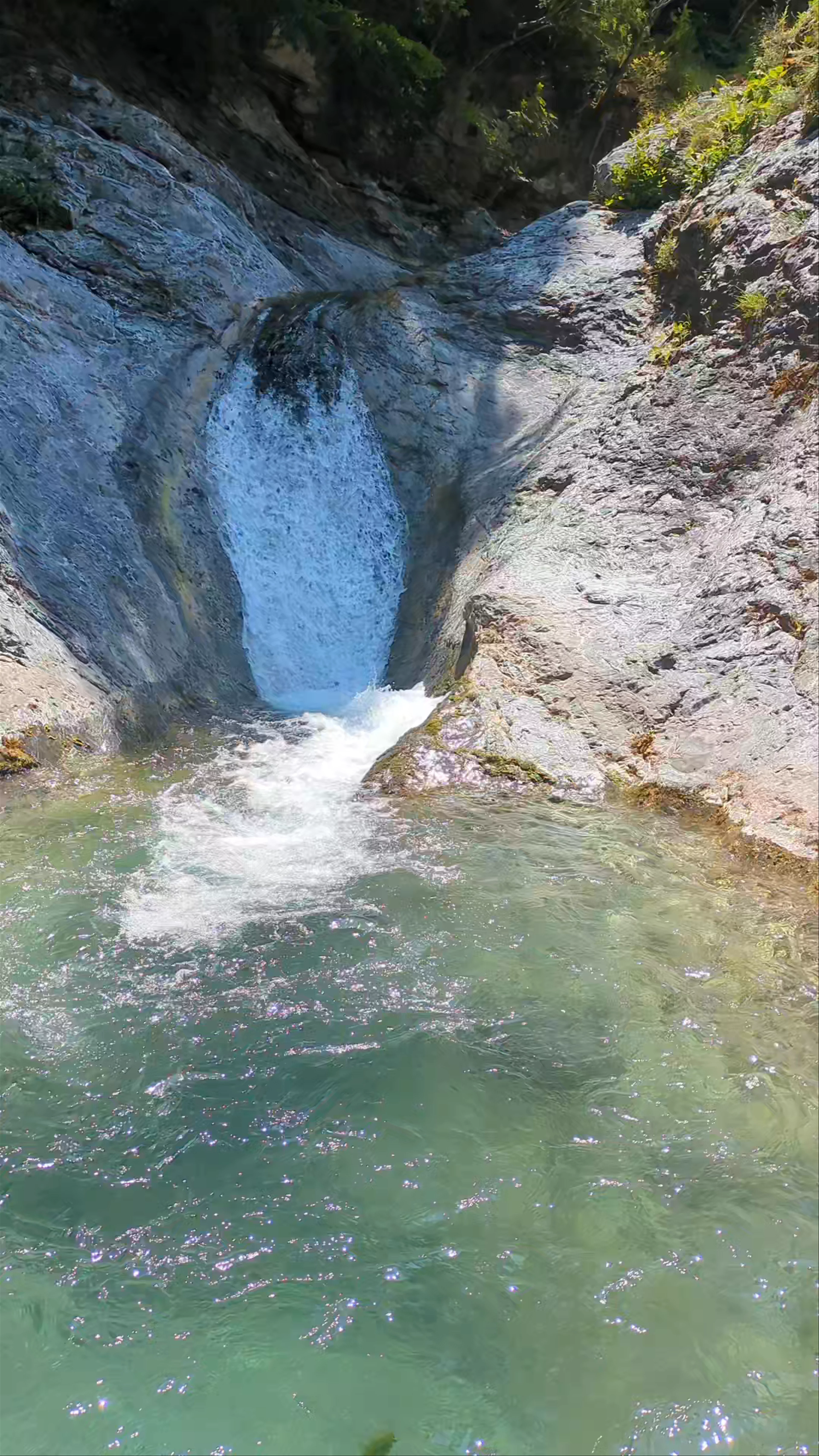Olympus last secret waterfall