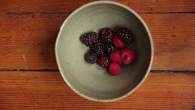 Fruit disappearing from a bowl