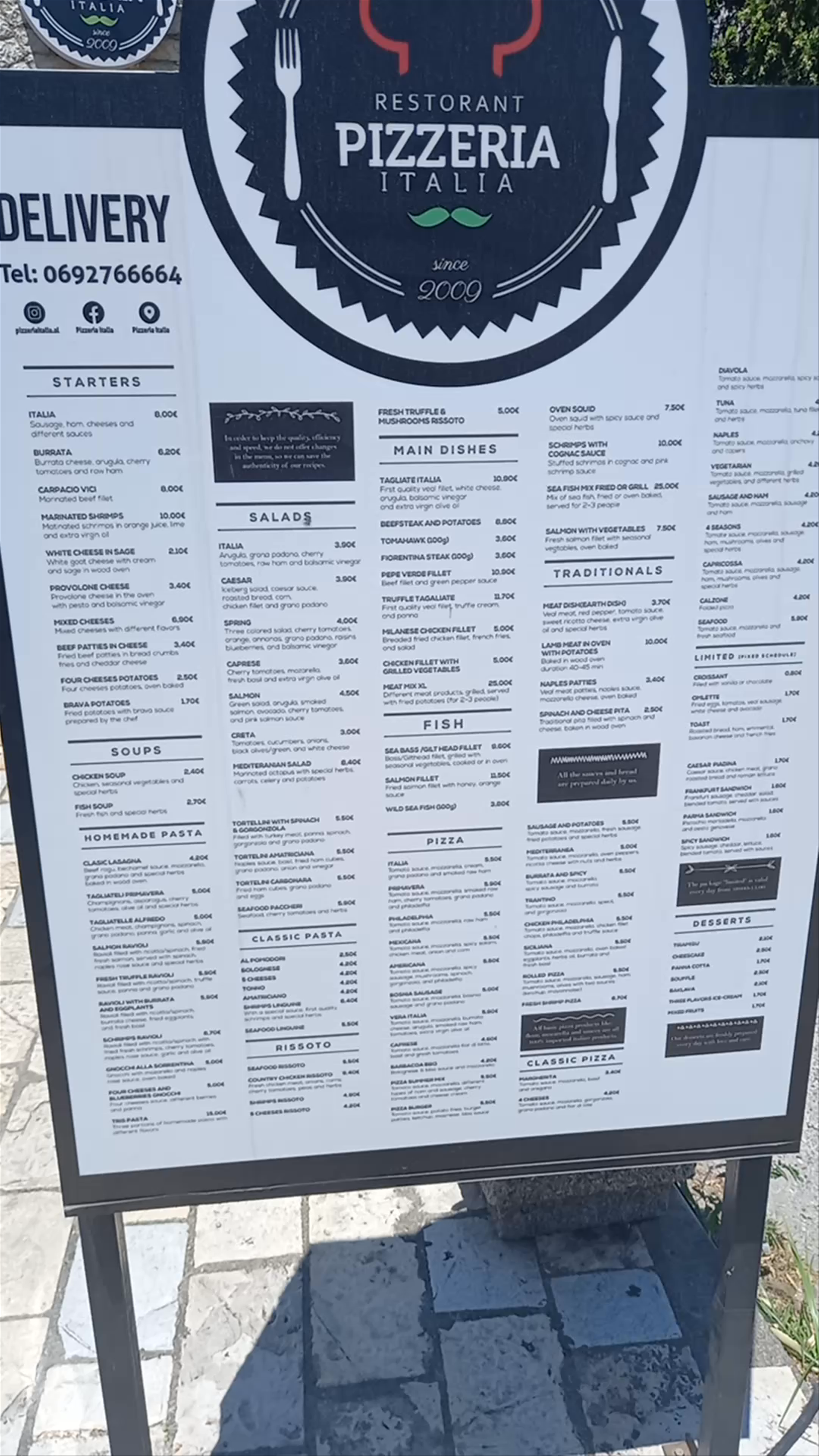 Restaurant Pizzeria Italia: Authentic Italian Flavors in Shkodër, Albania