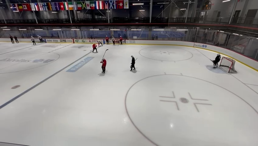 Derek Sparks: On-Ice Training Highlights with AHL Utica Comets