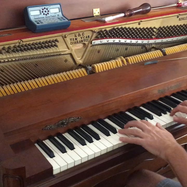 aPianoTech - All tuned up! I asked him to play something for me, the sound before it was tuned would have you running for the nearest bottle of excedrin. - Piano Services Near Me