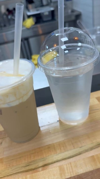 Tiny Batch Boba Co. - caramel espresso latte - Bubble Tea Near Me - Tampa, Florida