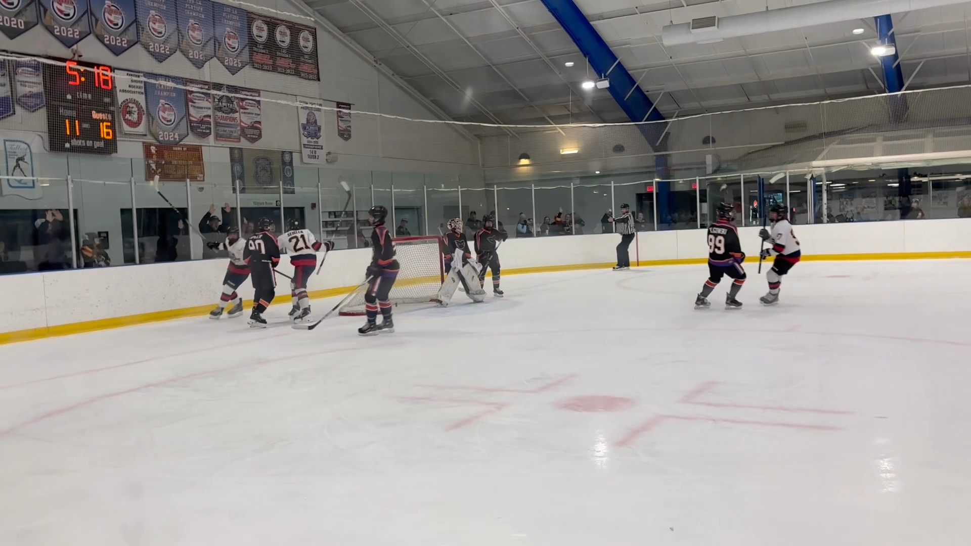 Mac Bollerman #12 Goal: Easton Ice Hawks 14U