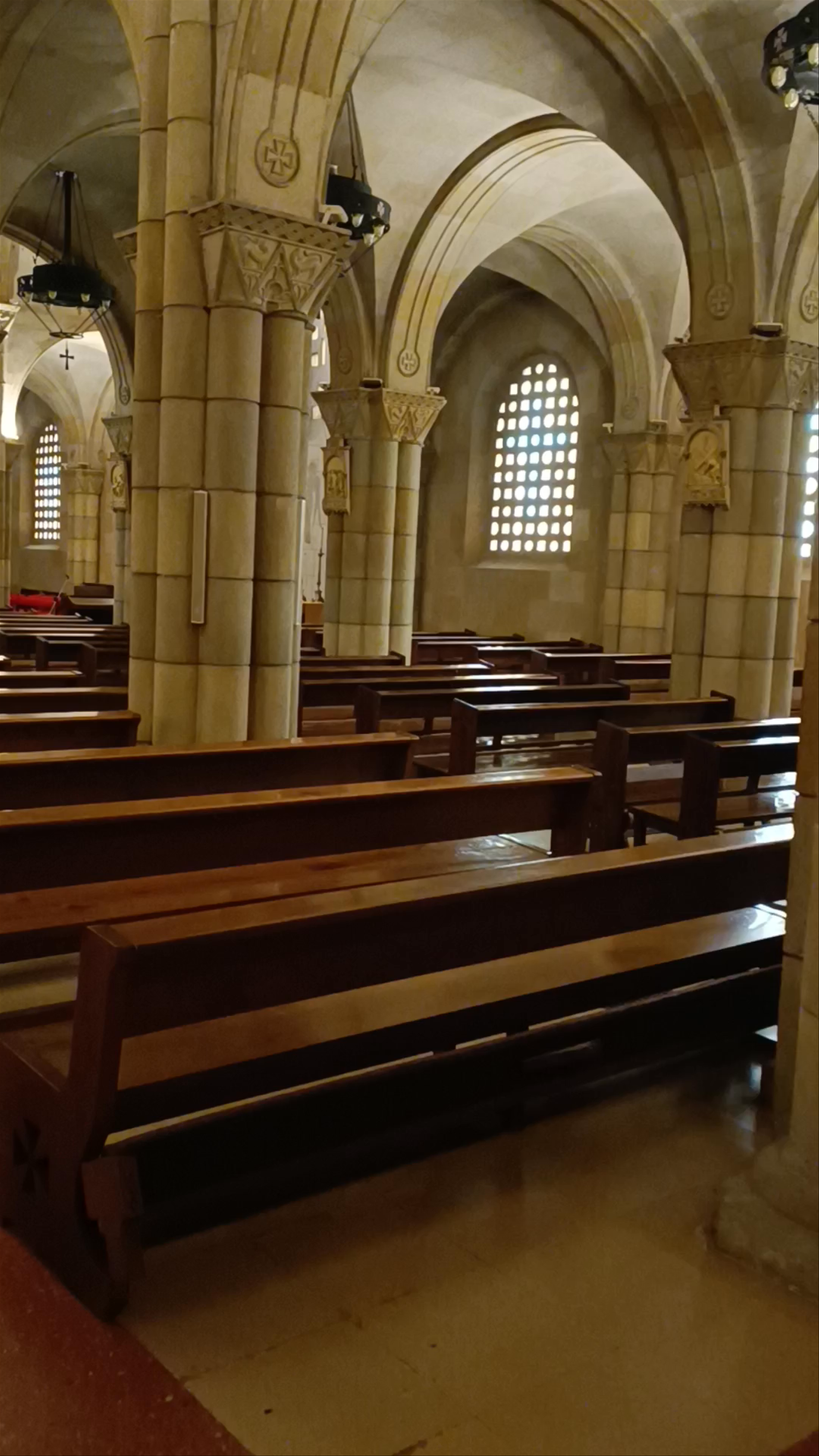 Serene Exploration of Iglesia de San Pedro in Gijón, Spain