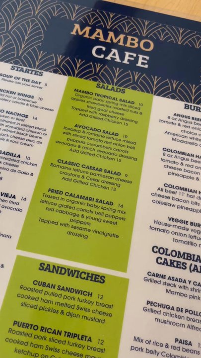 Mambo Cafe - Colombian Near Me - Pleasantville, New Jersey