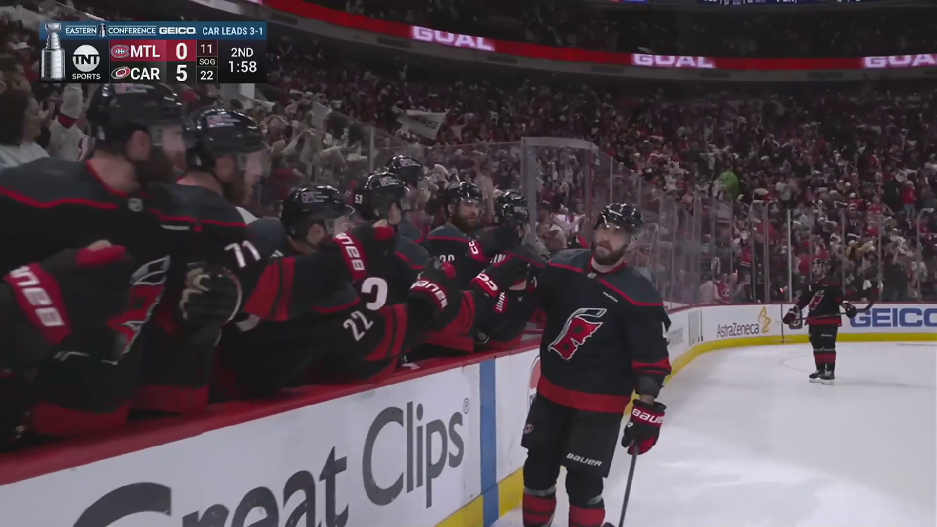 Gostisbehere PPG Makes It 5-0 as Hurricanes Put Series Away · May 29, 2026