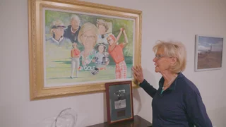 Judy Rankin - Painting from PGA Tour