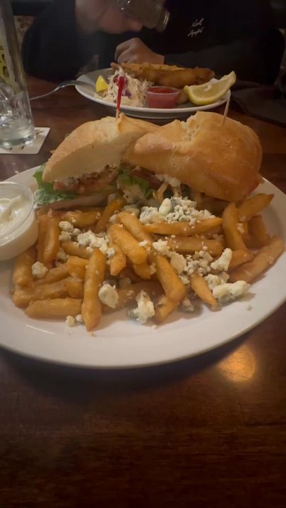 Lodi Beer Co - Jalapeño ranch chicken sandwich and fish and chips. Delicious! - Breweries Near Me - Lodi, California