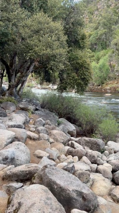 Parkside Pizza - The river behind Parkside pizza. - Pizza Near Me - El Portal, California