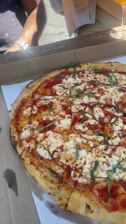 Three Taverns Brewery - Margherita Pizza - Breweries Near Me - Decatur, Georgia