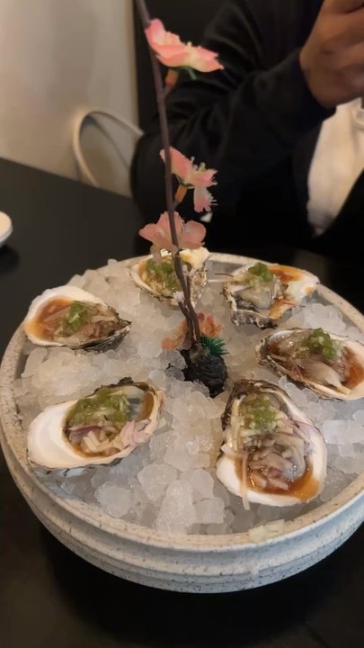 Sushivogue - These oysters were SO good. They're fresh, dressed well, and the wasabi packs a punch. - Japanese Near Me - Woodbury, New York