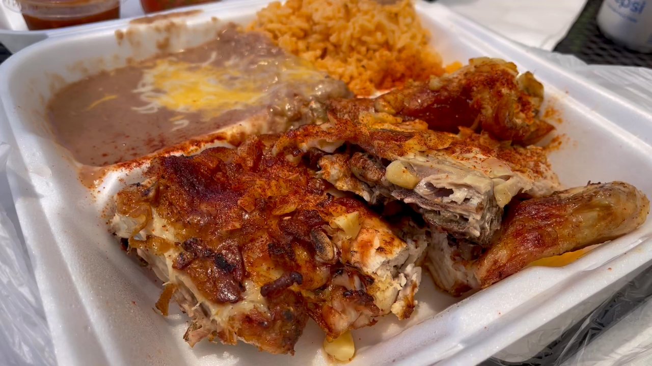 Super Pollo - Half Chicken Combo - Mexican Near Me - Costa Mesa, California