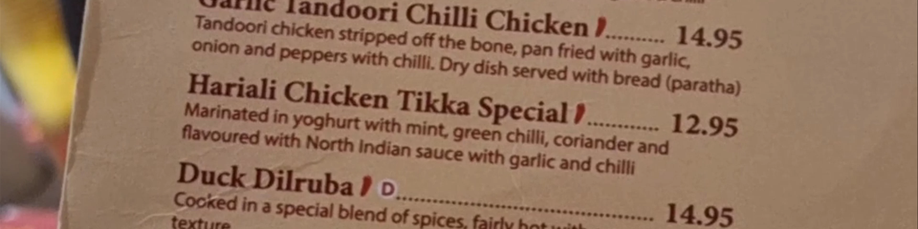 Glaslyn Tandoori