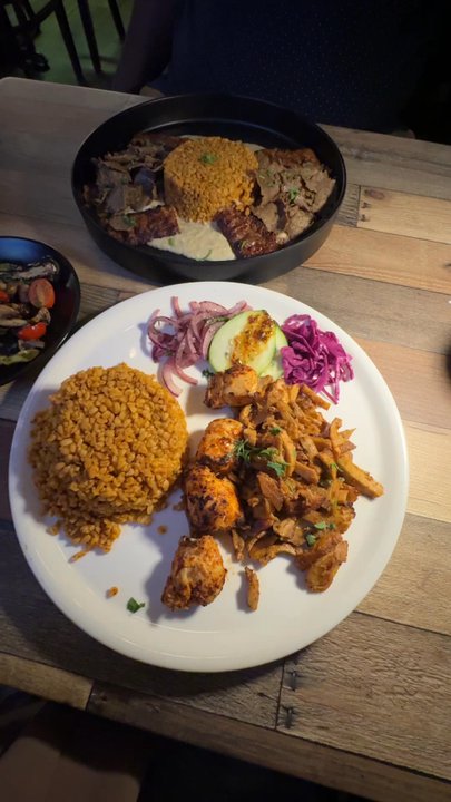 Koy Grill - Sultan's Delight Combo Platter and Combo Platter - Mediterranean Near Me - Englishtown, New Jersey