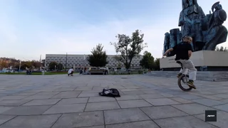 riu submission: Fakie hop over 
