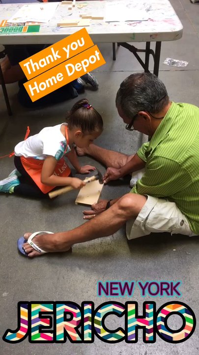 The Home Depot - Kids workshop! Great family activity. - Hardware Stores Near Me - Jericho, New York