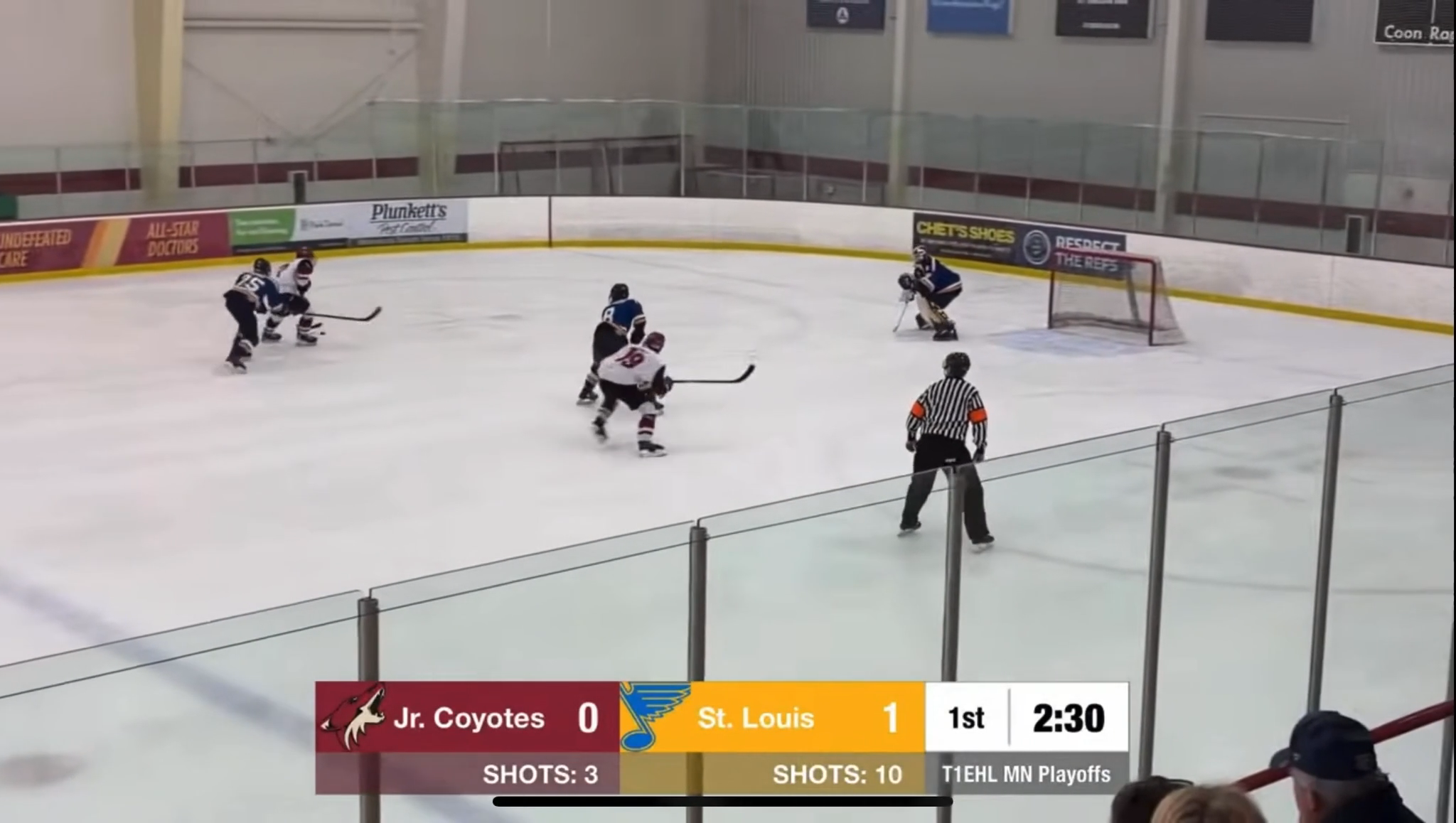 Jaxon Davy's Goal vs. St. Louis | Phoenix Jr. Coyotes 16U AAA