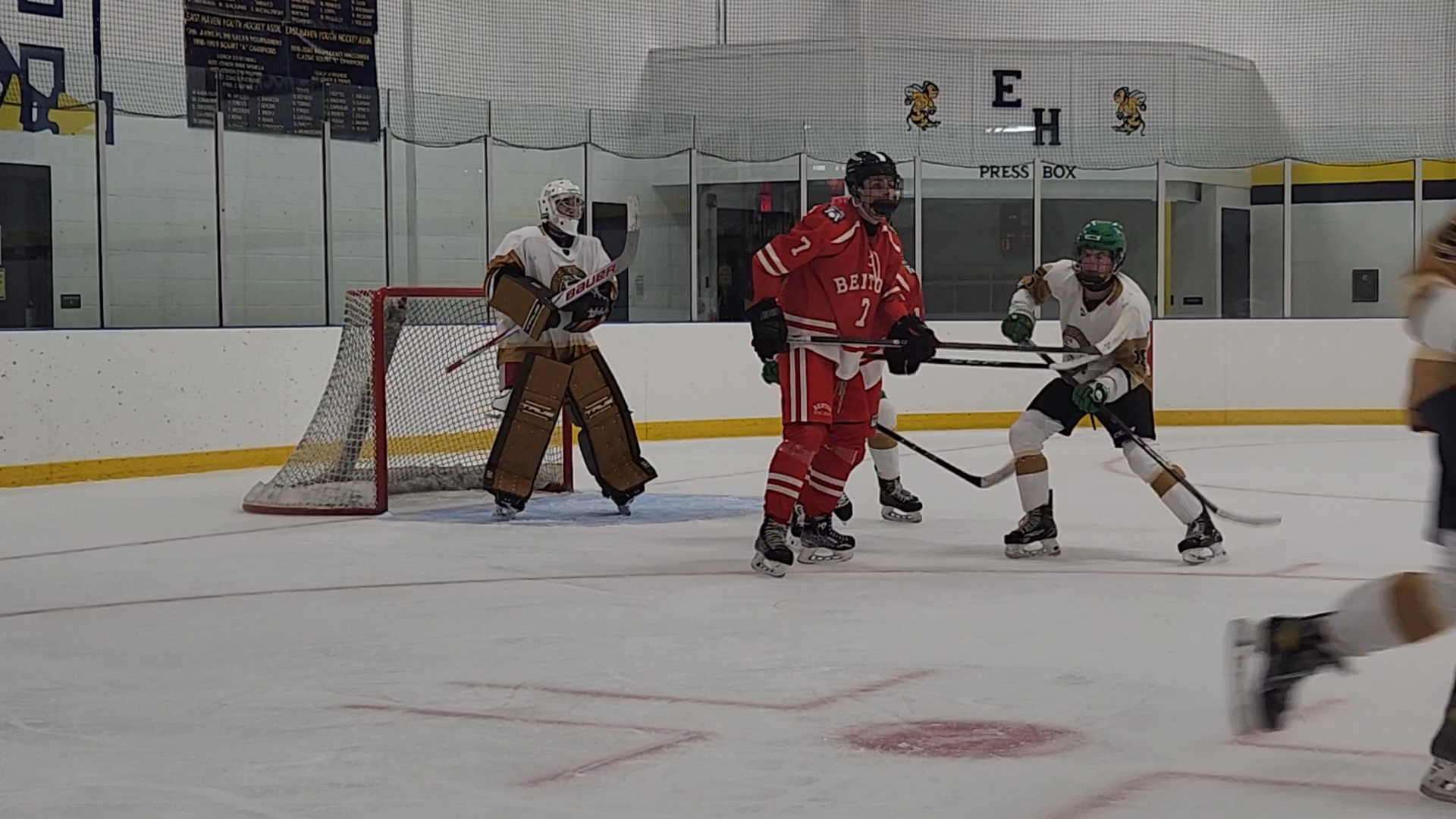 Shane Smith: Defensive Highlight - Puck Stop Through Traffic