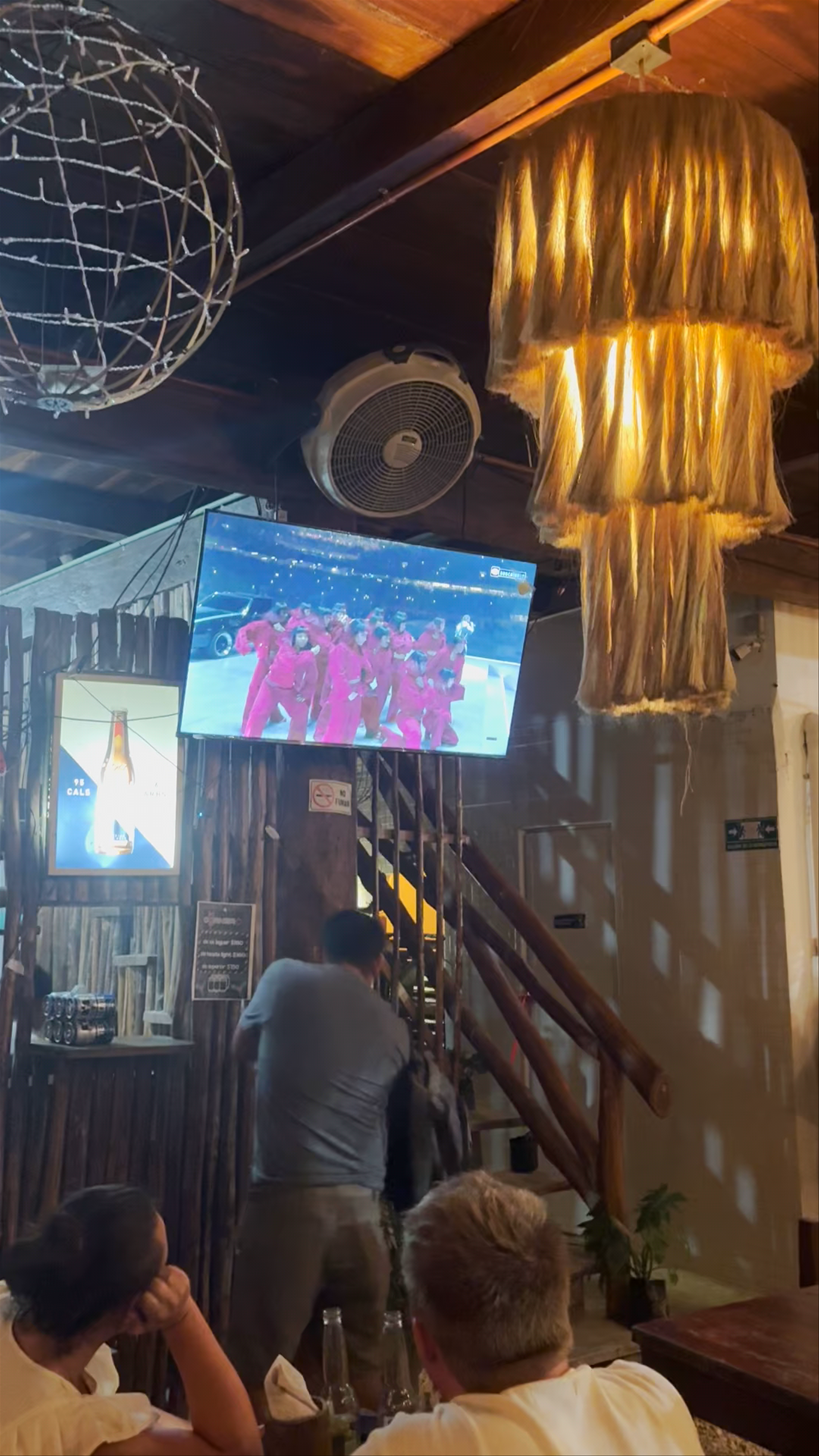 Vibrant Nightlife at The Hot Corner, Holbox
