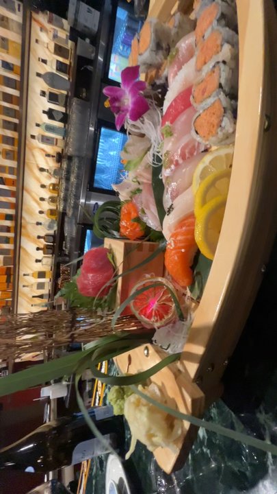 Tama - The presentation of the sushi boat was mind blowing. It looked to good I didn't wanna eat it! - Japanese Near Me - Natick, Massachusetts