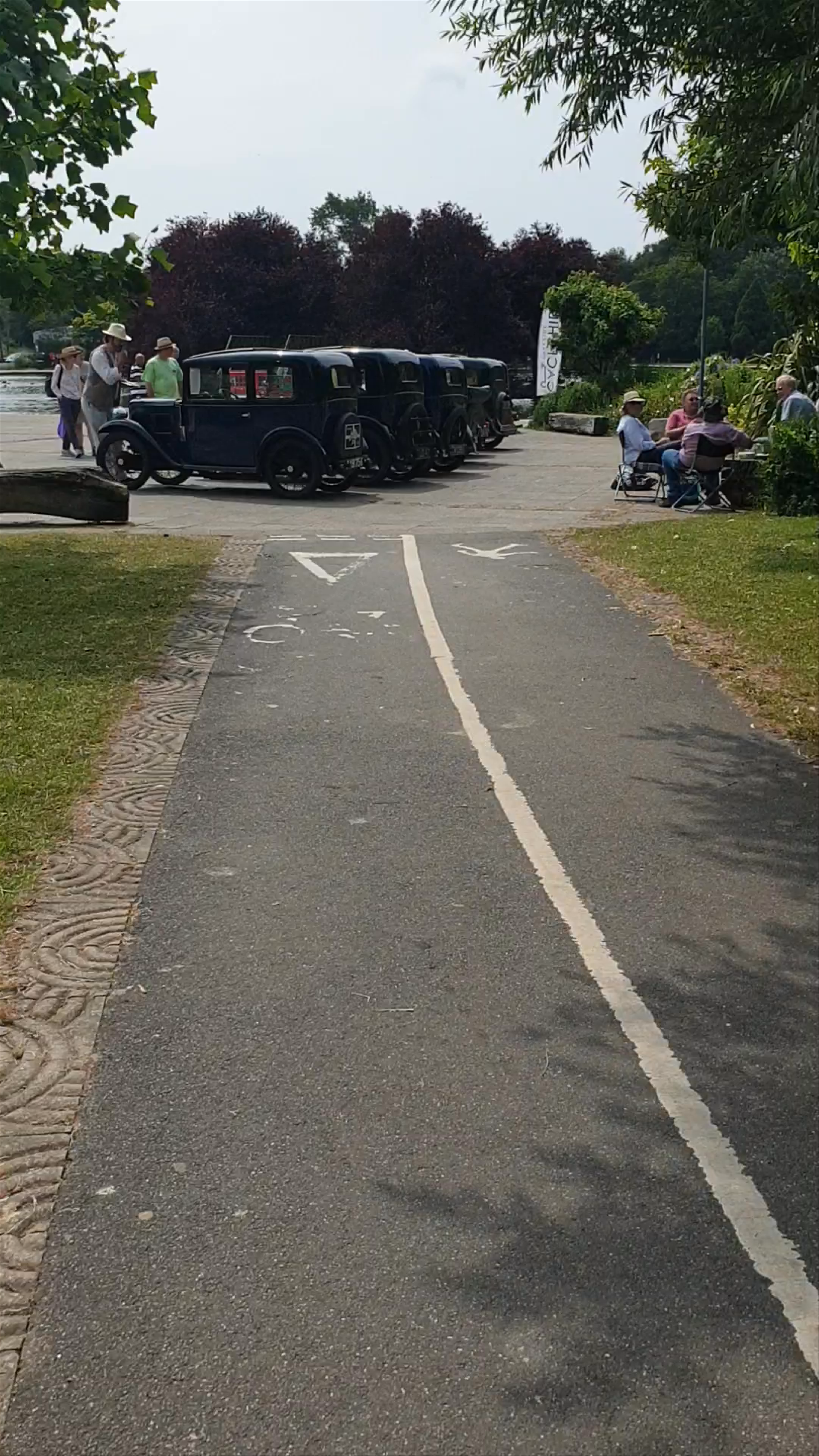 Vintage Car Gathering at Coronation Park, Helston