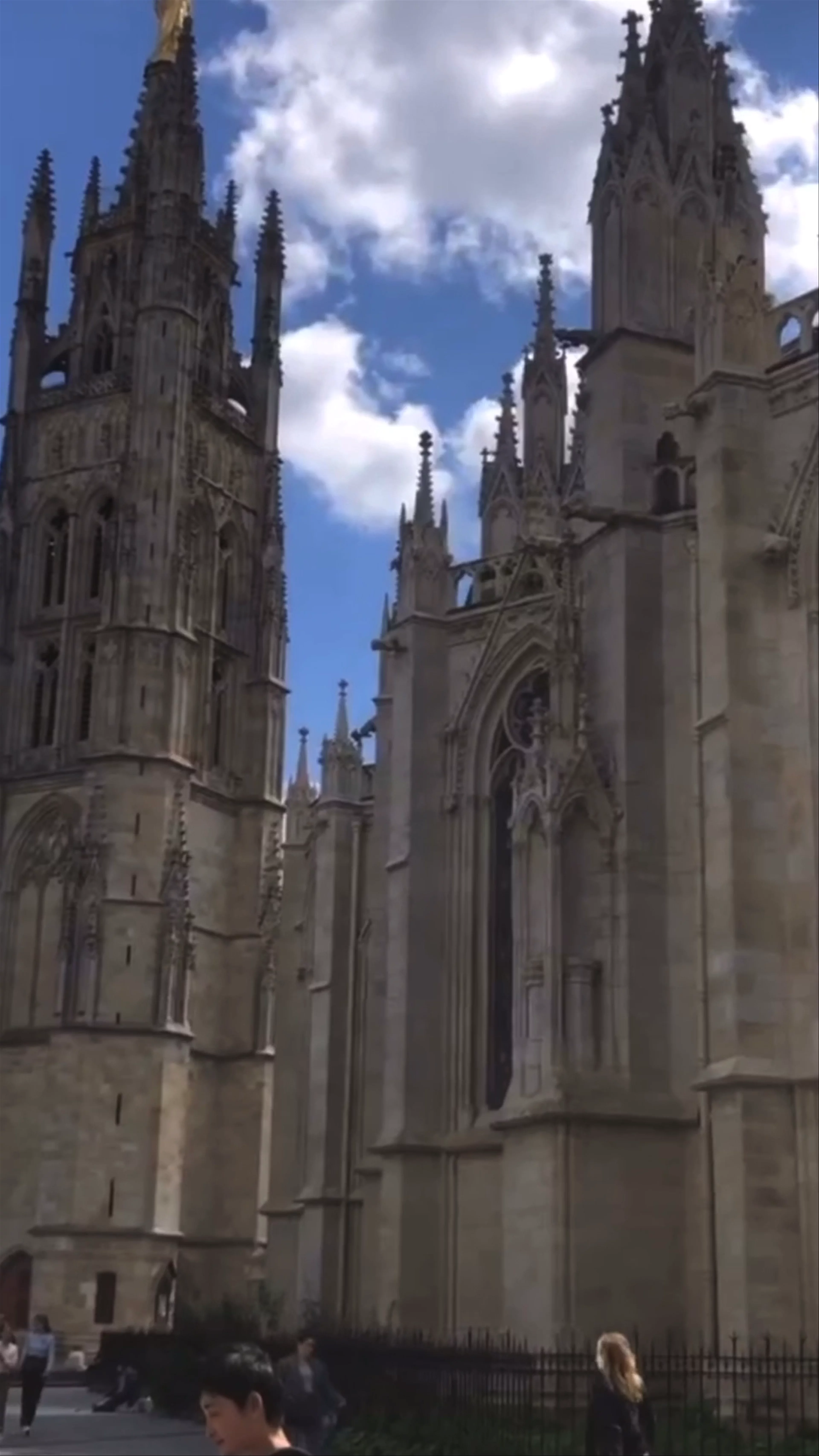 Flèche de la Basilique Saint-Michel, Place Meynard, Bordeaux