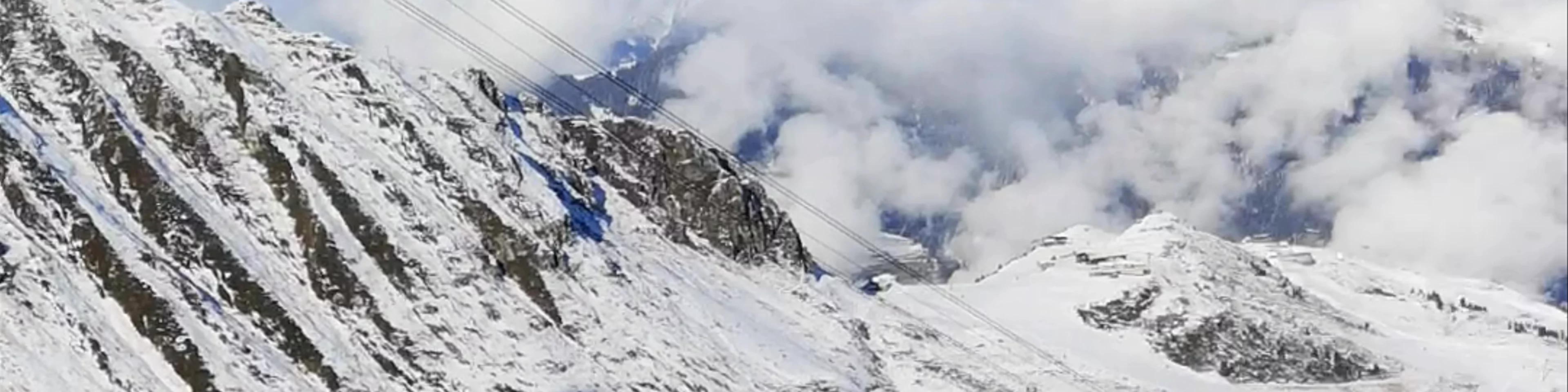 Skiing in Courchevel