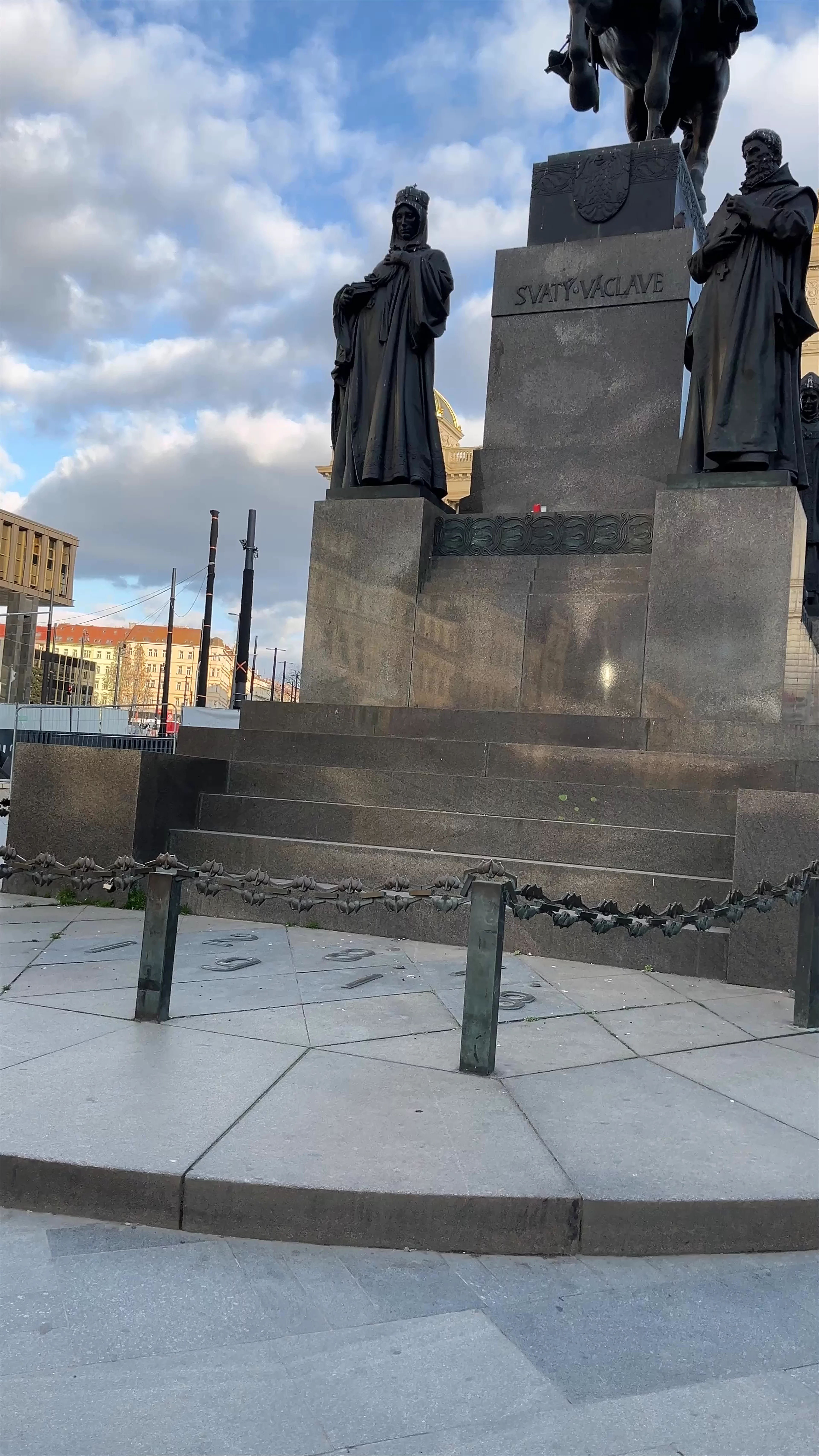 Saint Wenceslas Monument, Wenceslas Square, New Town, Prague