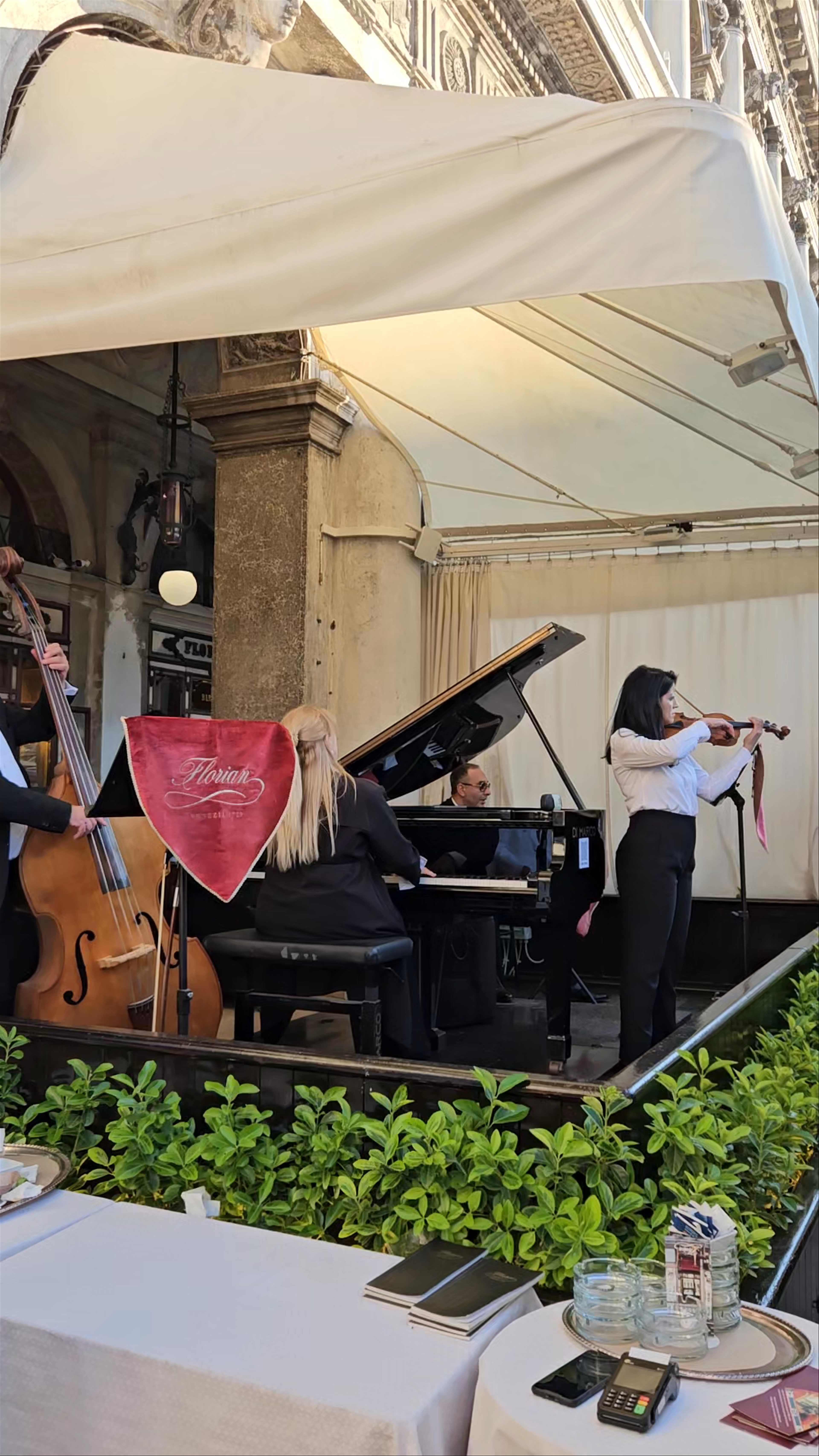 Caffè Florian Jazz Trio: Elegant Live Music in Venice's Historic Piazza San Marco