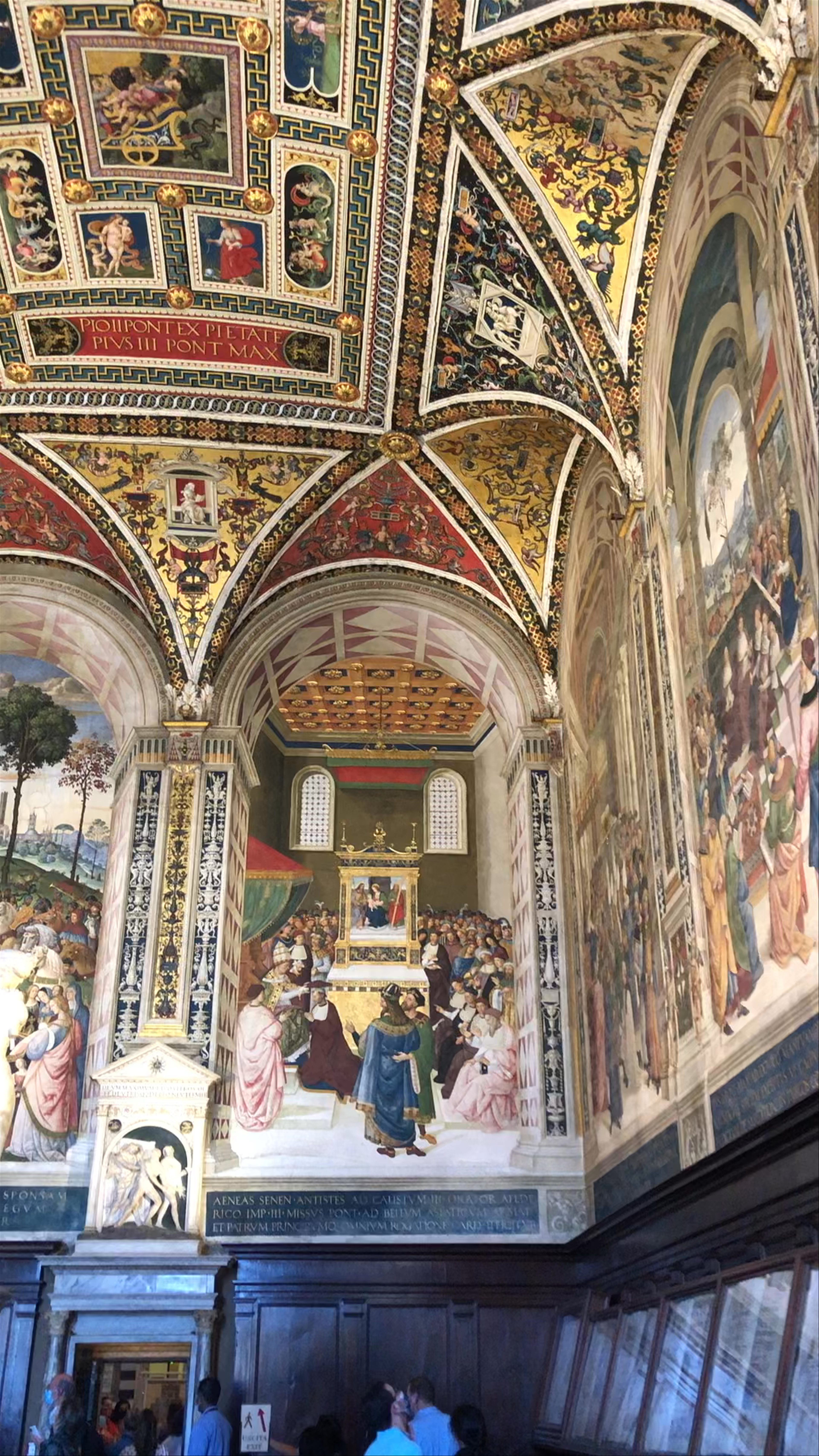 Stunning Frescoes and Renaissance Art in Siena, Italy