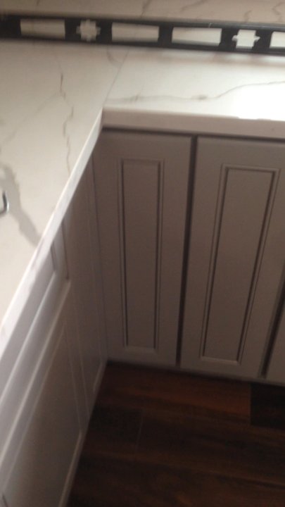 Granite planet installers - This is how tight our 45 degree seems look. For Stone counter tops services call us at (909)254-3357 - Carpenters Near Me - Rialto, California