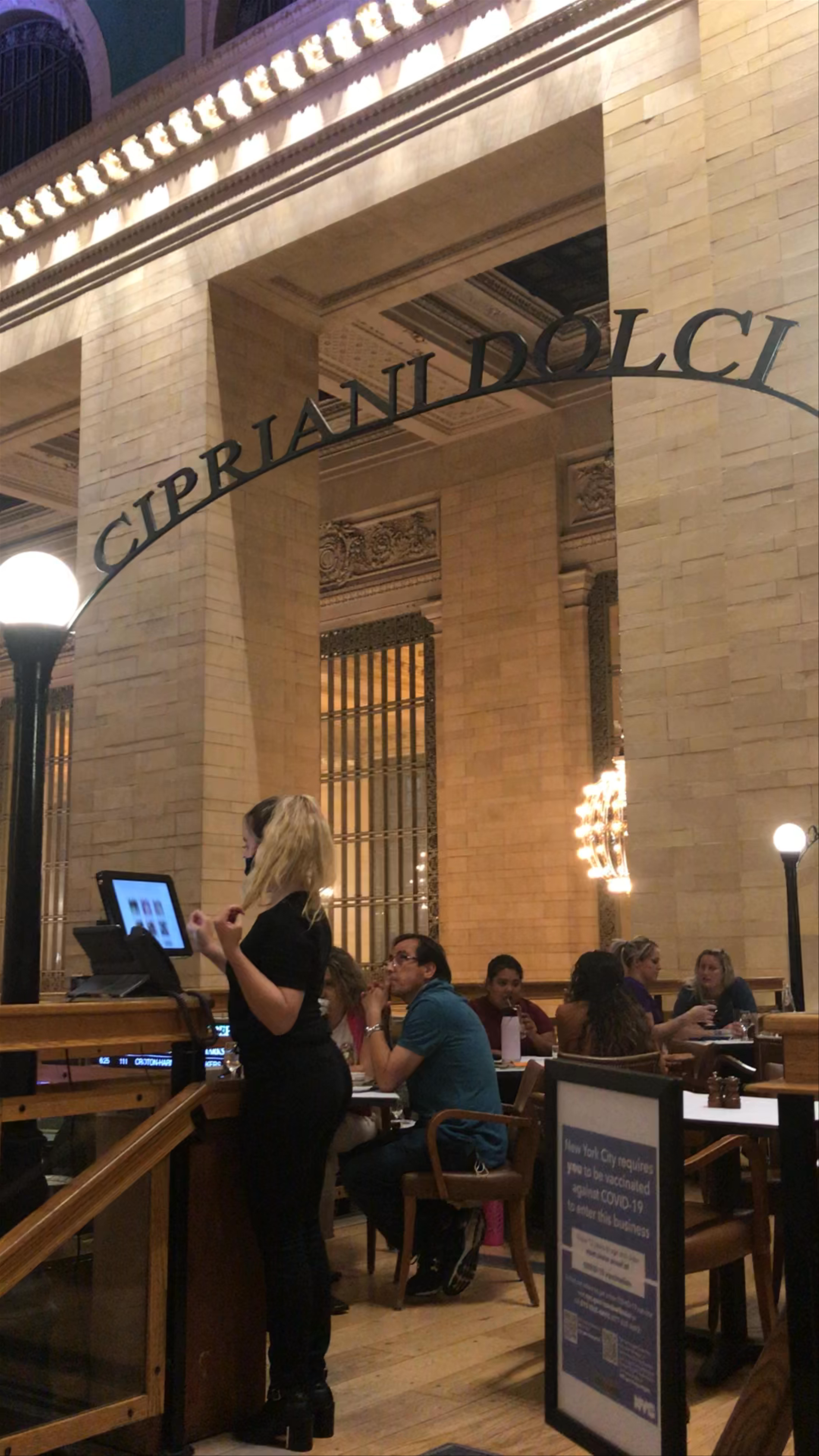 Cipriani Dolci at Grand Central Terminal - Elegant Dining Experience in New York