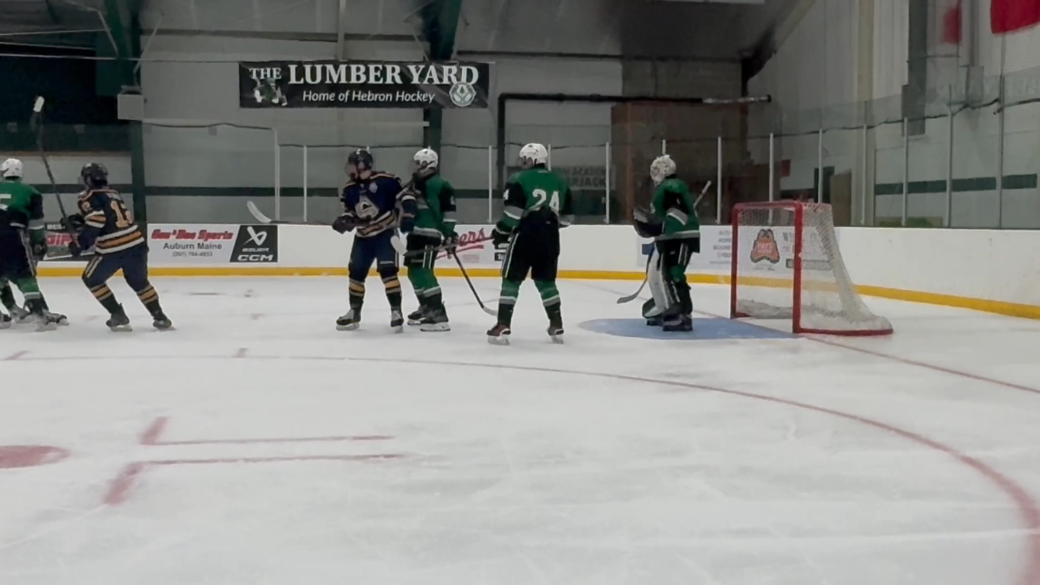 Preston Johnstone's Impressive Saves vs. NH Avalanche | Hebron Academy Highlights