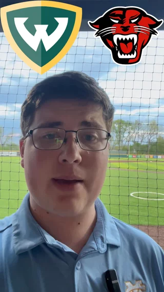 Video thumbnail for video titled GLIAC Baseball Pregame: Wayne State vs Davenport