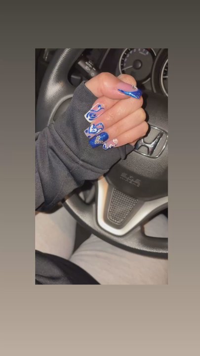 Infinity Nails - They always do a great job! I highly recommend. I just love this set I got today. So friendly & welcoming! - Nail Salons Near Me - Bedford, Ohio