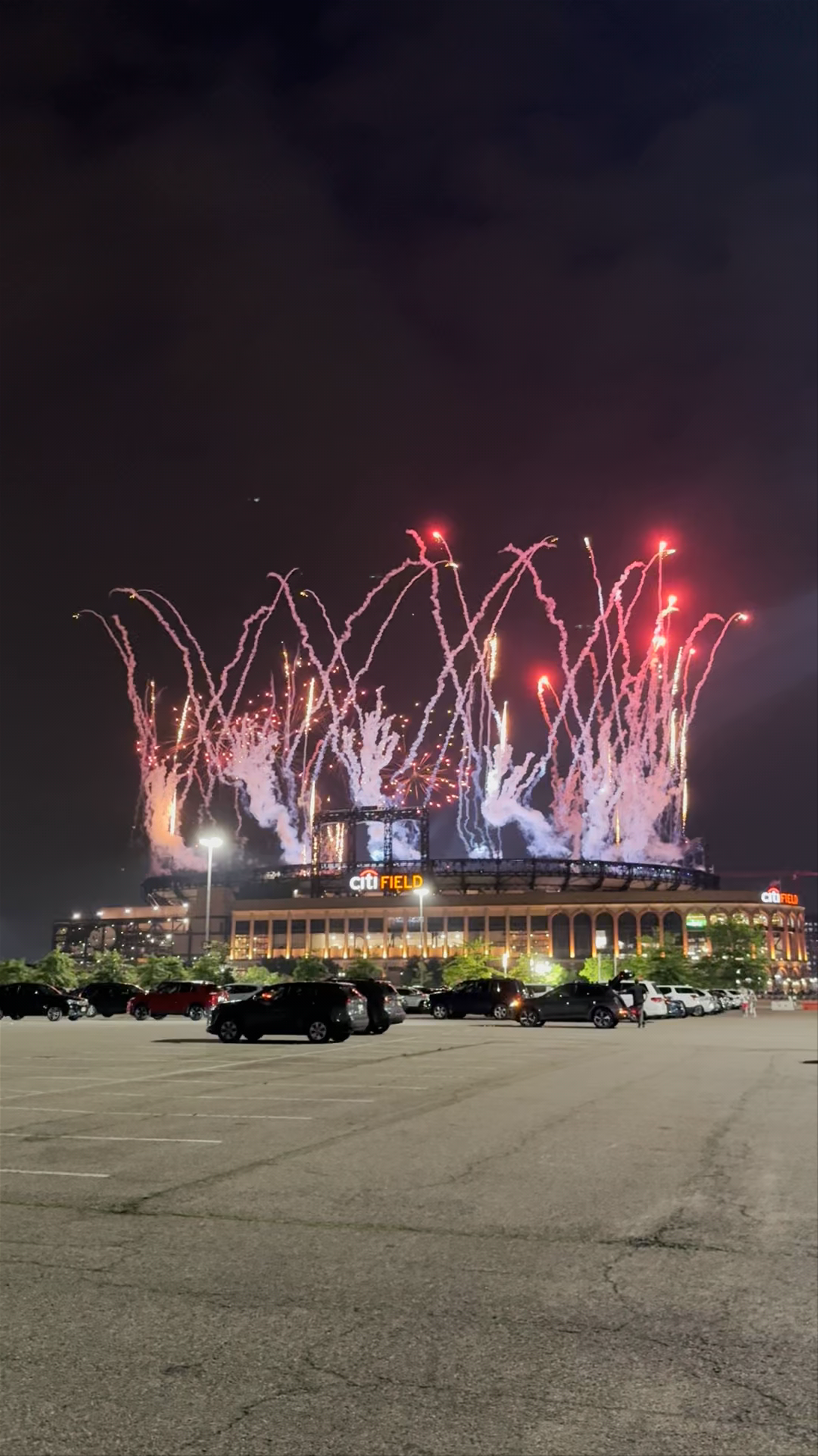 Electrifying Fireworks Display at Citi Field, Flushing New York