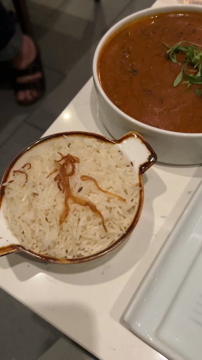 Karma Modern Indian - Butter chicken was not spicy - little sweet. Dal makhani was okay - little spicy. Charred broccolini with the tartar sauce was delicious!! - Indian Near Me - Washington, DC, District of Columbia