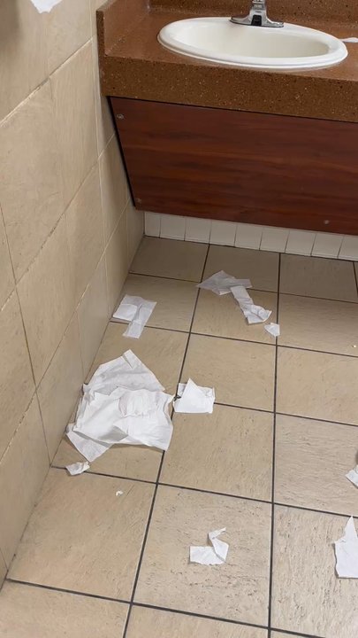 NCG Cinemas - This was the women's bathroom at NCG theater Grand Blanc last night. - Cinema Near Me - Grand Blanc, Michigan