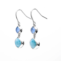 Blue Gemstone earrings