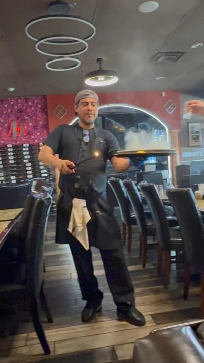 Milano's Pizzeria - Flaming saganaki - Pizza Near Me - Mesa, Arizona