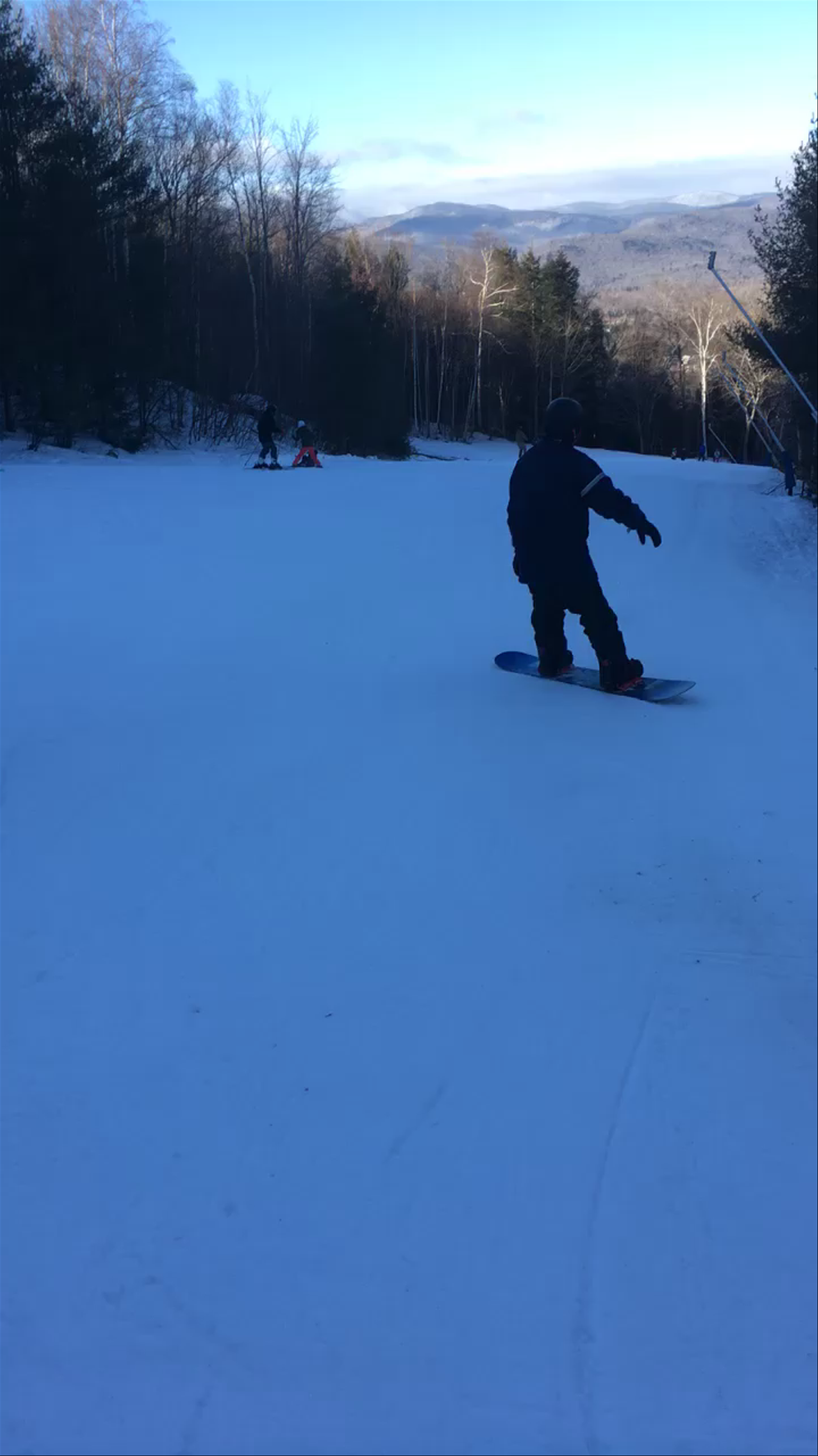 Snowboarding Adventure at Loon Mountain, New Hampshire
