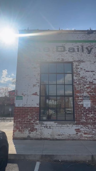 The Daily Bar - Entrance and outdoor patio - Cocktail Bars Near Me - Columbus, Ohio