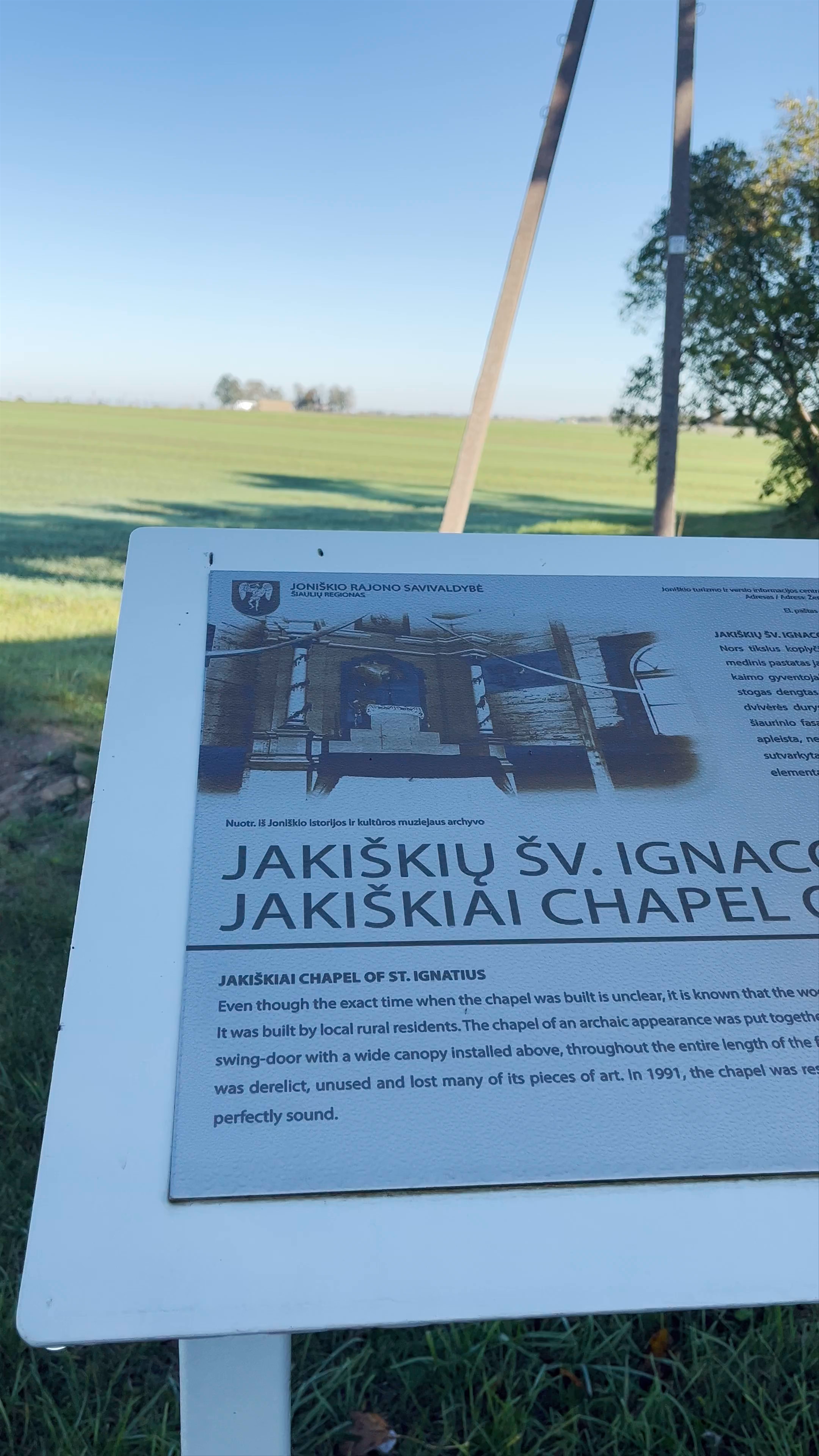 Jakiškiai Chapel