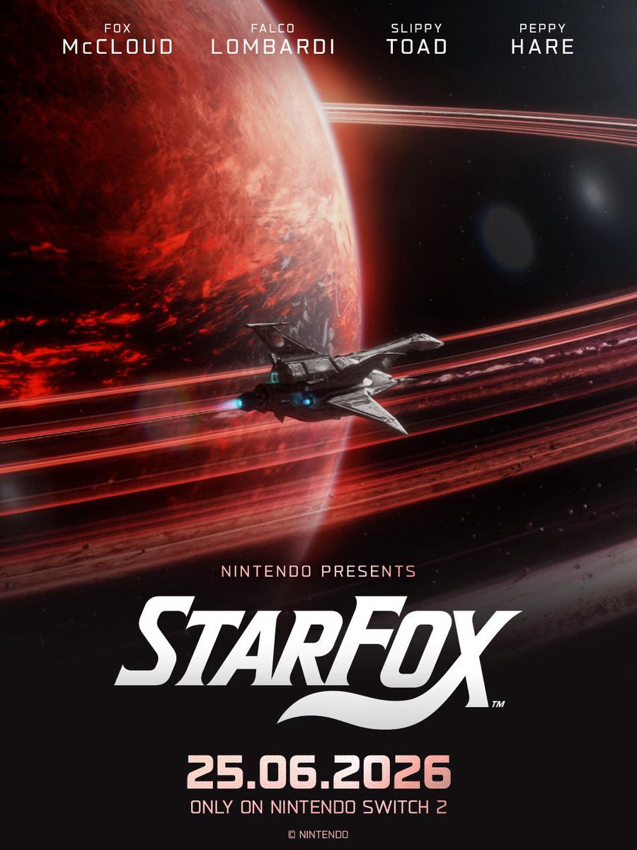 CANT wait for the new Starfox on switch2 #nintendo #starfox