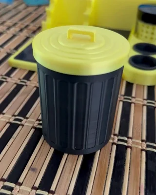 Preview pic of Swab Q tip Mini Trash Can- Cotton Tools Organizer Dab Station Mini Dab Pad Terp Pearl Holder Holder 14mm 10mm Holder Silicone Custom Color