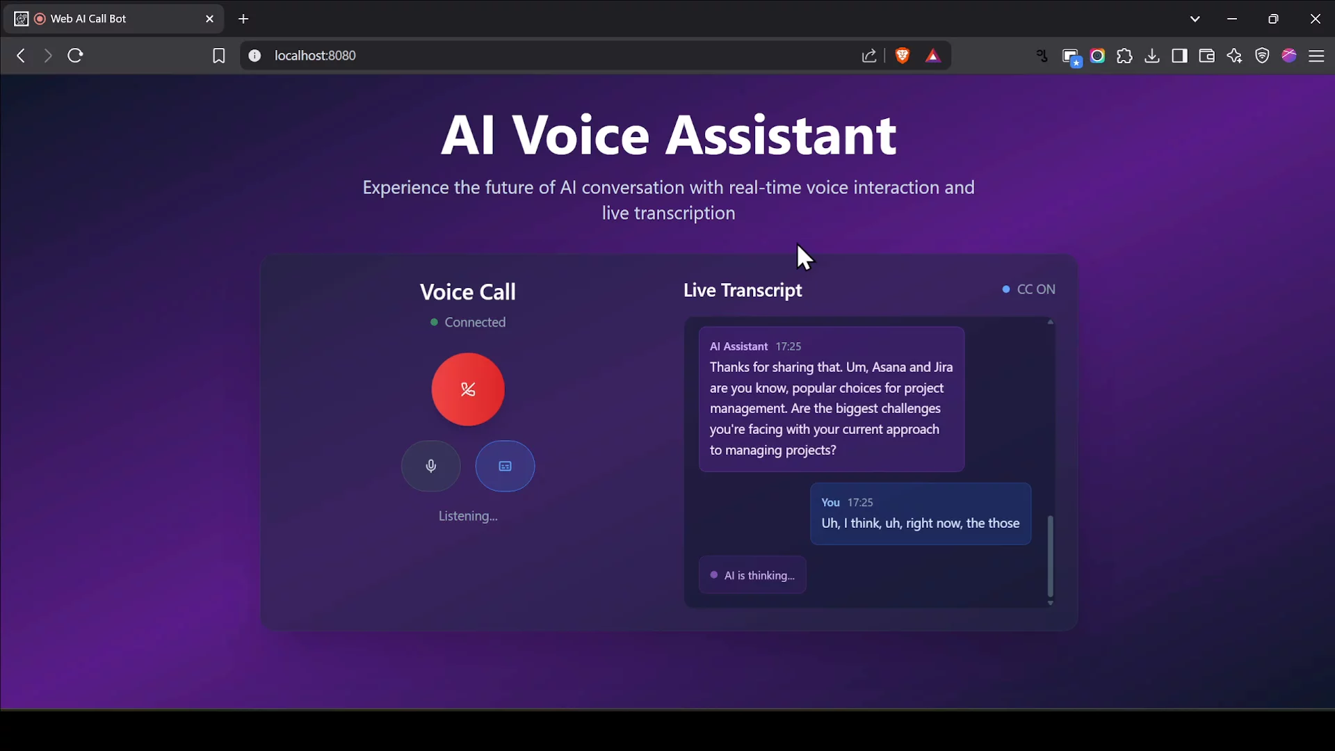 AI voice bot | Lead Qualification Bot image 1